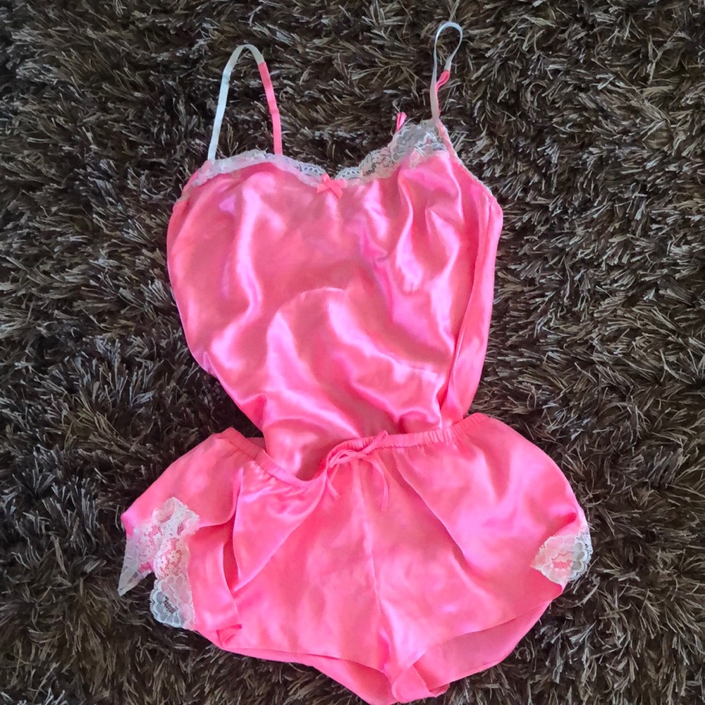Victoria’s Secret satin pj set